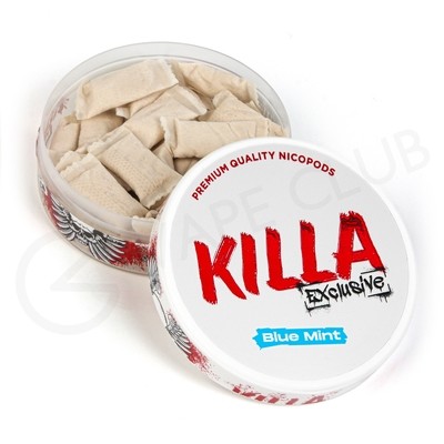 Killa Exclusive Blue Mint Nicotine Pouches