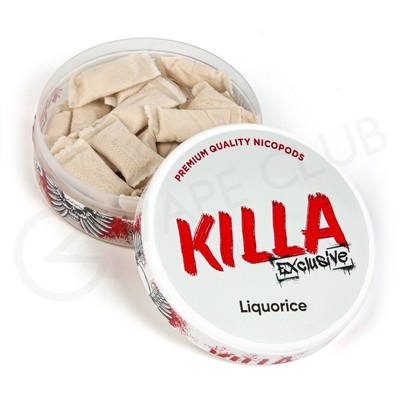 Killa Exclusive Liquorice Nicotine Pouches