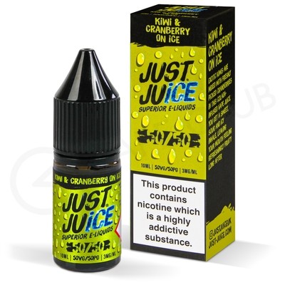 Kiwi & Cranberry On Ice E-Liquid by Just Juice 50/50