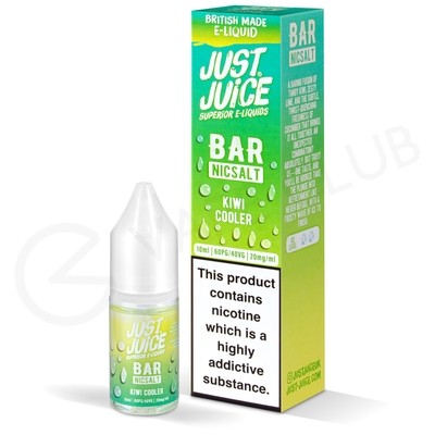 Kiwi Cooler Nic Salt E-Liquid by Just Juice Bar