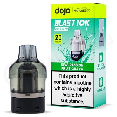 Kiwi Passion Fruit Guava Dojo Blast 10K Refill Pack