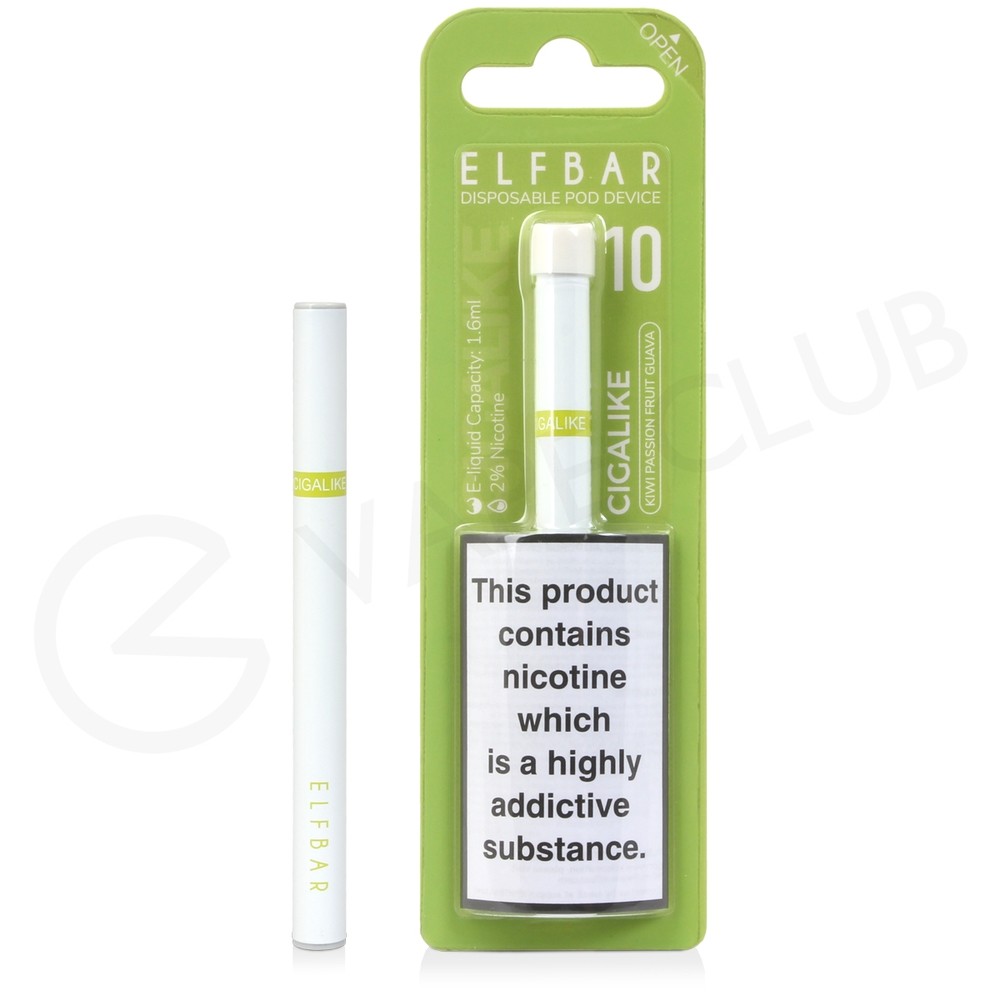 Kiwi Passion Fruit Guava Elf Bar Cigalike Disposable Vape