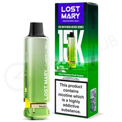 Kiwi Passion Fruit Guava Lost Mary Nera15K Refill Pod