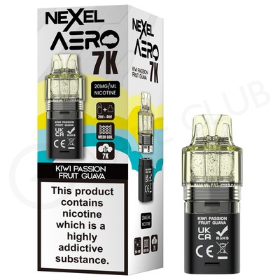 Kiwi Passion Fruit Guava Nexel Aero 7K Refill Pack