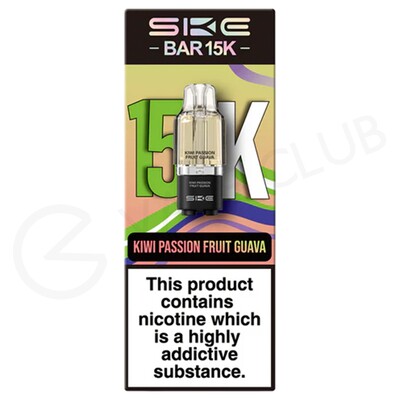 Kiwi Passion Fruit Guava SKE Bar 15K Refill Pod