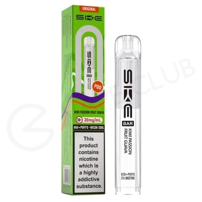 Kiwi Passion Fruit Guava SKE Bar Prefilled Pods