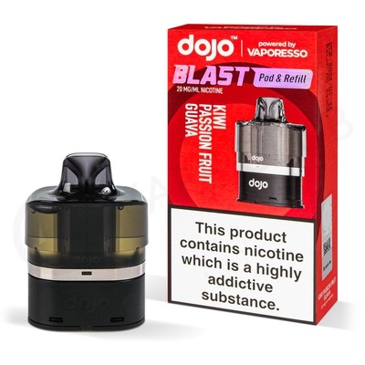 Kiwi Passion Fruit Guava Vaporesso Dojo Blast 6000 Prefilled Pod