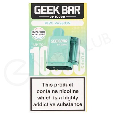 Kiwi Passion Geek Bar Up 10000 Refill Pod