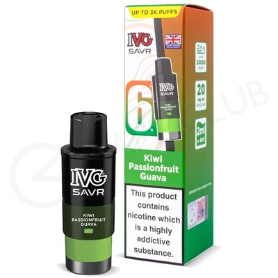 Kiwi Passionfruit Guava IVG Savr Refill Pack