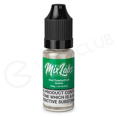 Kiwi Passionfruit Guava Nic Salt E-Liquid by Mix Labs