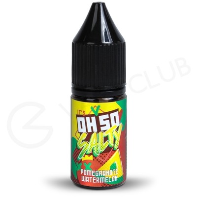 Pomegranate Watermelon Nic Salt E-Liquid by Oh So Salty