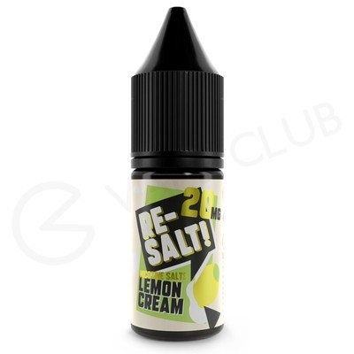 Lemon & Cream Nic Salt E-Liquid by Re Salt