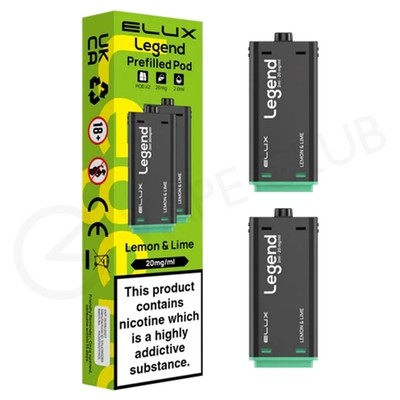 Lemon & Lime Elux Legend 1500 2in1 Prefilled Pods