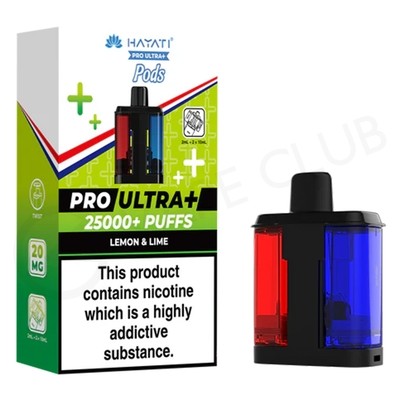 Lemon & Lime Hayati Pro Ultra Plus Prefilled Pod