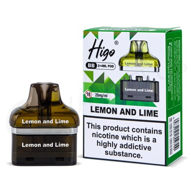 Lemon & Lime Higo BB 4000 Refill Pods