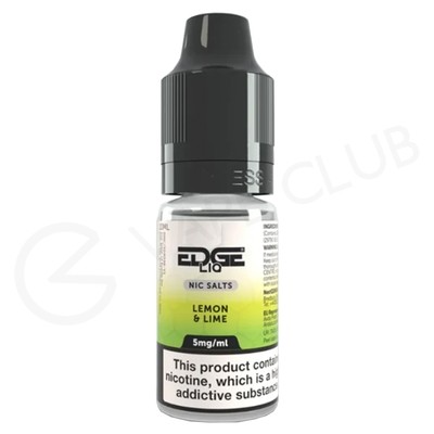 Lemon & Lime Nic Salt E-Liquid by Edge Liq