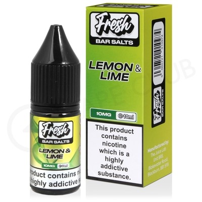 Lemon & Lime Nic Salt E-Liquid by Fresh Bar