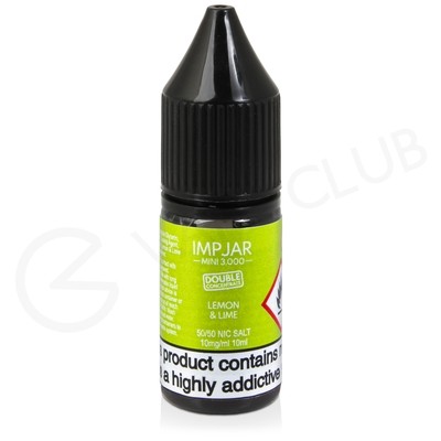 Lemon &amp; Lime Nic Salt E-Liquid by Imp Jar