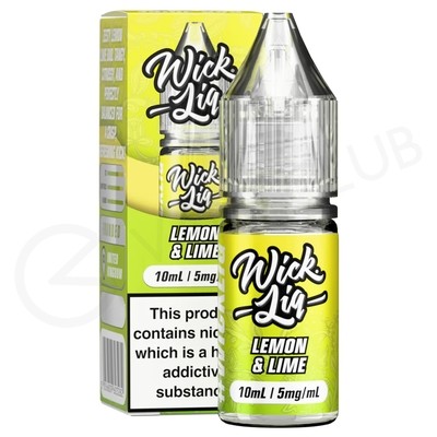Lemon & Lime Nic Salt E-Liquid by Wick Liq Bar Juice
