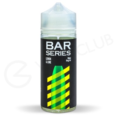 Lemon & Lime Shortfill E-Liquid by Bar Series 100ml