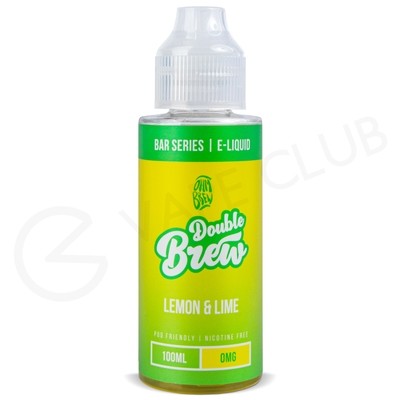 Lemon & Lime Shortfill E-Liquid by Double Brew Bar Series 100ml