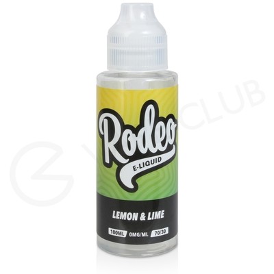 Lemon & Lime Shortfill E-liquid by Rodeo 100ml