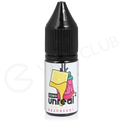 Lemon & Raspberry Nic Salt E-Liquid by Unreal 2