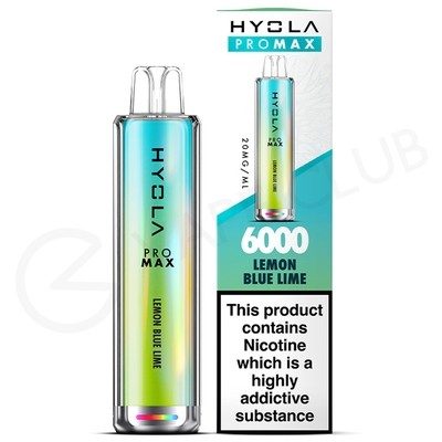 Lemon Blue Lime Hyola Pro Max HY6000 Disposable Vape