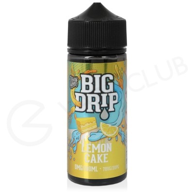 Lemon Cake Shortfill E-Liquid by Big Drip 100ml