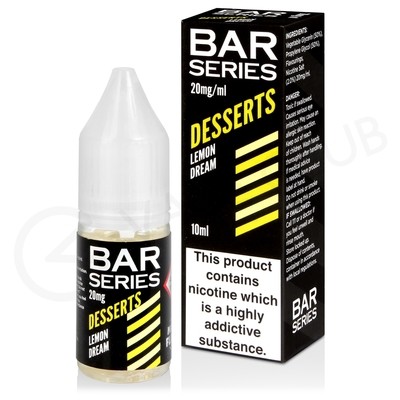 Lemon Dream Nic Salt E-Liquid by Bar Series Desserts