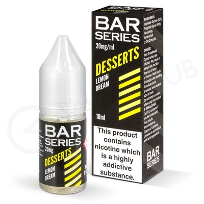 Lemon Dream Nic Salt E-Liquid by Bar Series Desserts