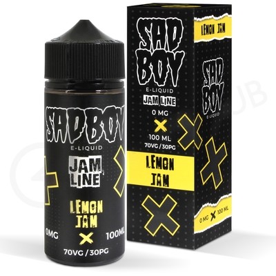 Lemon Jam Shortfill E-Liquid by Sadboy 100ml