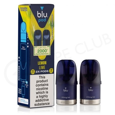 Lemon Lime Blu Bar Prefilled Pod