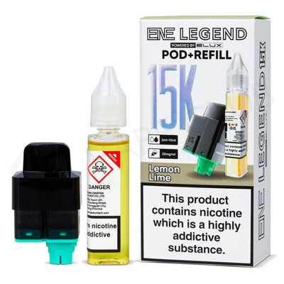 Lemon Lime Elux ENE Legend 15K Refill Pod