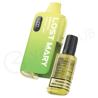 Lemon Lime Lost Mary BM6000 Disposable Vape Kit