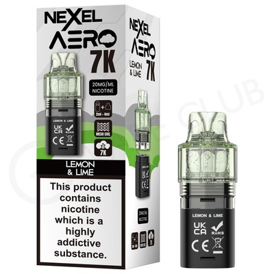 Lemon Lime Nexel Aero 7K Refill Pack