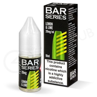 Lemon Lime Nic Salt E-Liquid by Bar Series