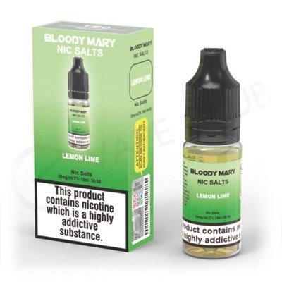 Lemon Lime Nic Salt E-Liquid by Bloody Bar