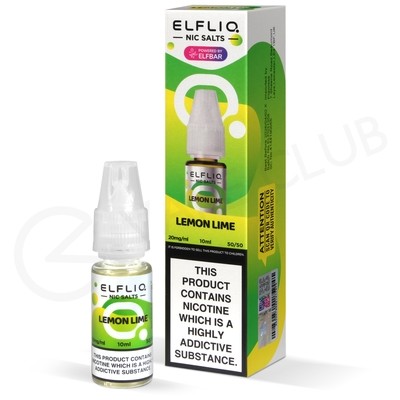 Lemon Lime Nic Salt E-Liquid by Elf Bar Elfliq
