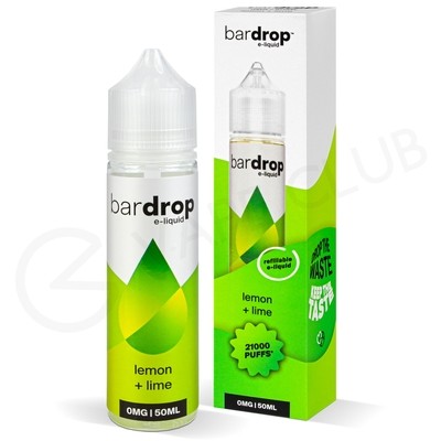 Lemon Lime Shortfill E-Liquid by Bar Drop 50ml