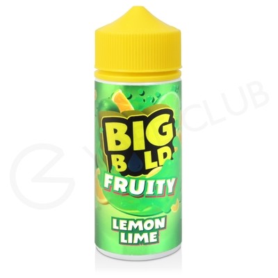 Lemon Lime Shortfill E-Liquid by Big Bold 100ml