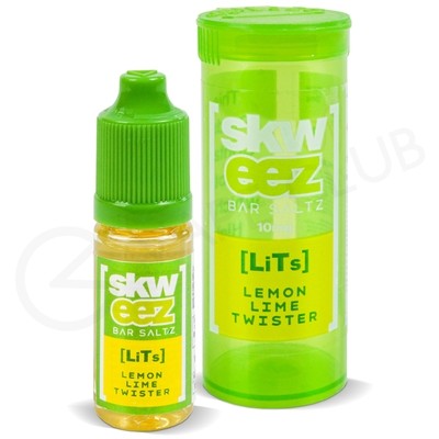 Lemon Lime Twister Nic Salt E-Liquid by Skweez