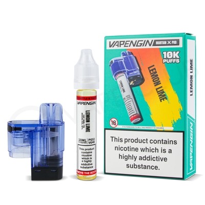 Lemon Lime Vapengin Martian X Refill Pack