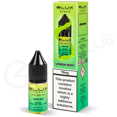 Lemon Mint Nic Salt E-Liquid by Elux Legend