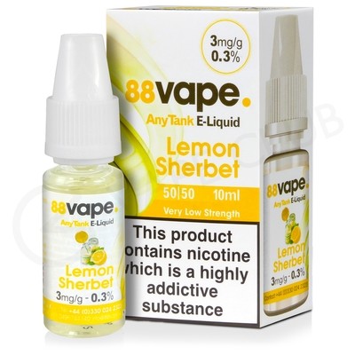 Lemon Sherbet E-Liquid by 88Vape Any Tank