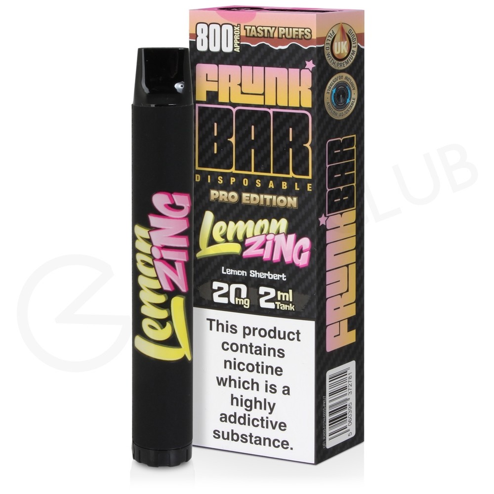 Lemon Zing Frunk Bar Pro Disposable Vape