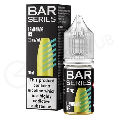 Lemonade Ice Nic Salt E-Liquid by Bar Series