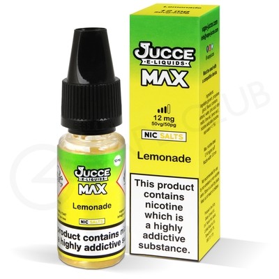 Lemonade Nic Salt E-Liquid by Jucce Max