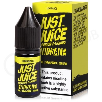 Lemonade Nic Salt E-liquid by Just Juice