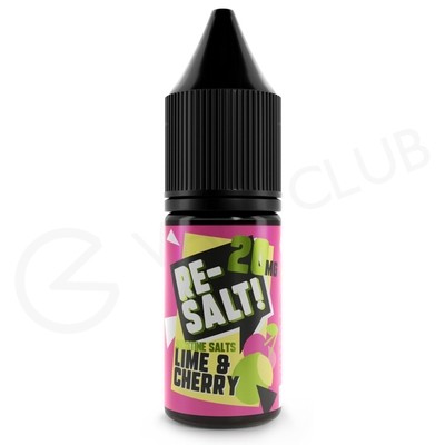 Lime & Cherry Nic Salt E-Liquid by Re Salt